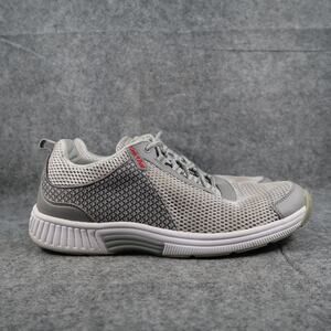 OrthoFeet Shoes Mens 12 Athletic Sneaker Edgewater Casual Trainer Comfort Grey